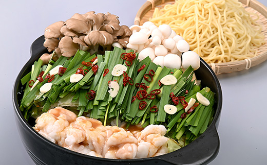 博多もつ鍋セット(九州味噌仕立て)国産牛もつ 300g　2〜3人前【配送不可地域：離島】【1526277】