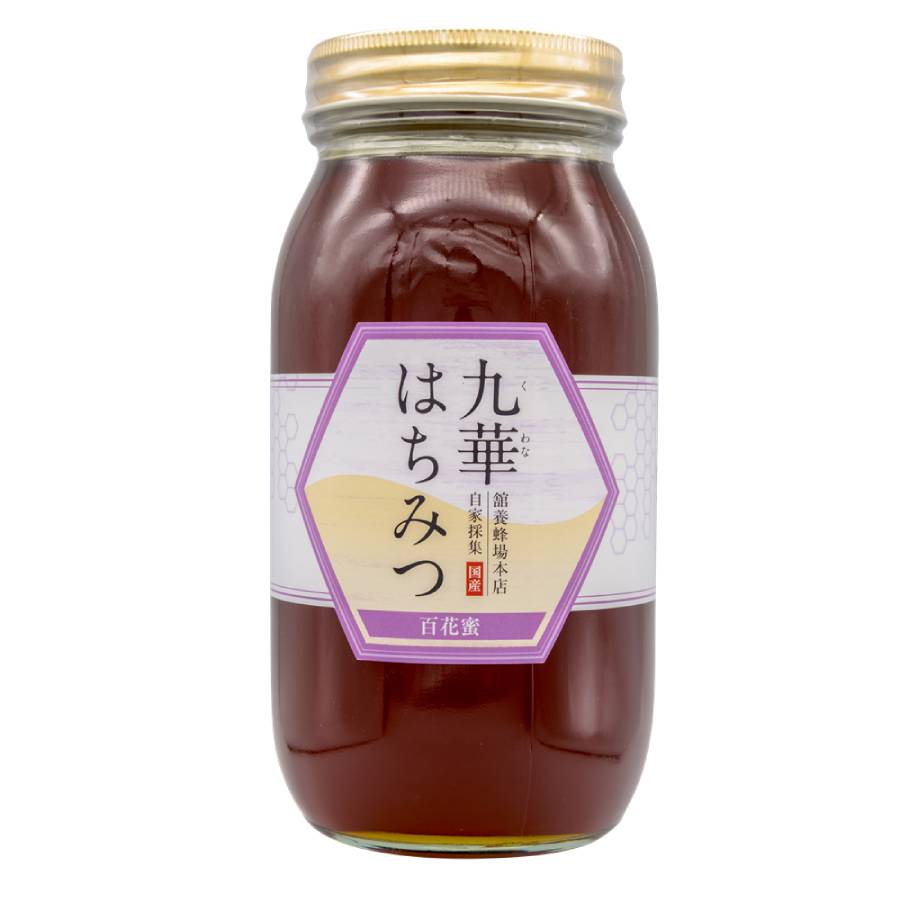 ＜舘養蜂場本店＞「九華はちみつ」（百花蜜）1000ｇ