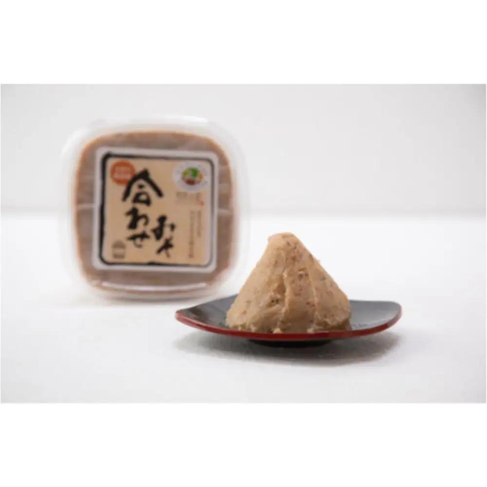 里山の無添加の手作りみそセット2種（のじり農産加工センター） 味噌 味噌 