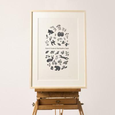 ふるさと納税 釧路町 [磯 優子/Yuko Iso]オリジナルデザイン ポスター(A2サイズ)×1枚 |  | 01