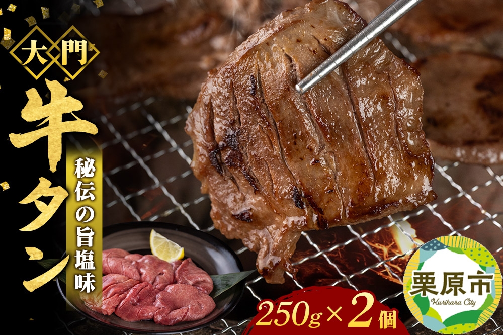 
                  牛タン専門店 大門 牛タン 250g×2個 冷凍 旨塩味 厚切り 本場の味 ジューシー おかず おつまみ
                
