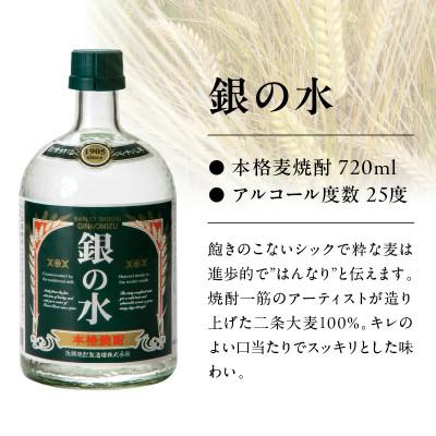 ふるさと納税 延岡市 【飲み比べ】銀の水・銀の水BLACK 720ml×2本セット |  | 01
