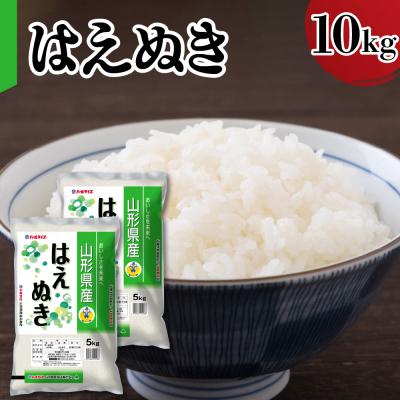 ふるさと納税 米沢市 【令和7年産】 新米 山形県産 はえぬき 10kg