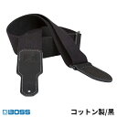 【ふるさと納税】【BOSS純正】布製ギターストラップ/5cm幅/黒/BSC-20-BLK【配送不可：離島】　雑貨・日用品