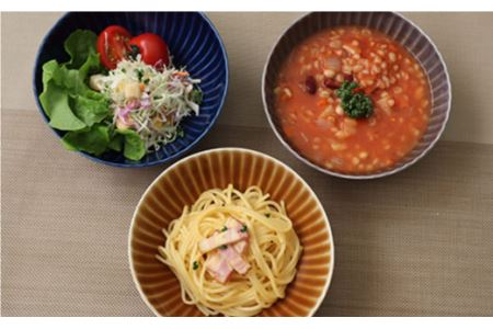 【波佐見焼】しのぎ 小鉢 ボウル 5colors 5枚セット 食器 皿 【一龍陶苑】 [CC25] 