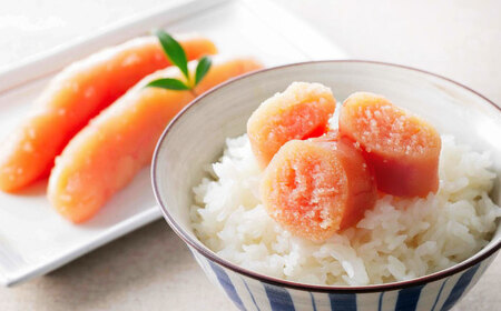 【全6回定期便】稲石 無着色辛子明太子ひとくちカット(300g) ＜木村食品＞ 那珂川市[GFV020]