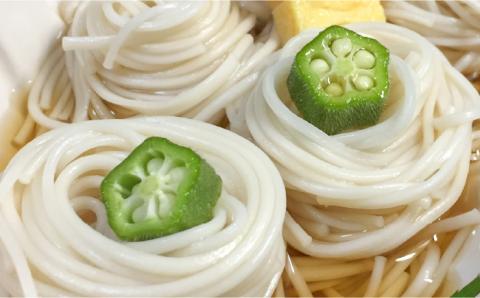 島原 手延べ 素麺 水晶の光 5kg（250g×20P） / そうめん 南島原市 / 本村製麺工場 [SCP004]