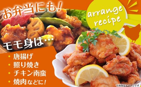 一口大にカット済!宮崎県産若鶏モモ身とムネ身2.4kgセット(300g×8)_AA-5406_(都城市) 宮崎県産若鶏 一口大にカット モモ切身 お弁当 唐揚げ 照り焼き チキン南蛮 焼肉