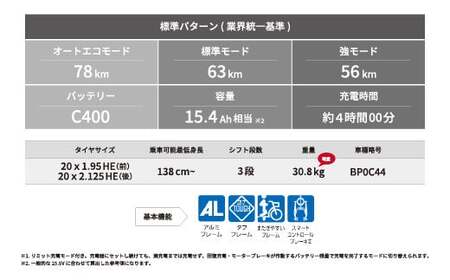 子ども乗せ 電動自転車 ビッケ ポーラーe  20インチ ソフトカーキ【電動自転車 自転車 電動アシスト ブリヂストン ママチャリ チャイルドシート 通勤 通学 サイクリング 変速付き 親子用自転車 