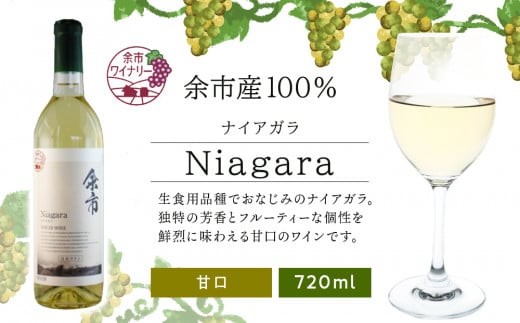 
                  ナイアガラ 720ml＜余市ワイン＞
                