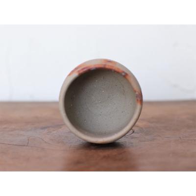 ふるさと納税 上島町 備前焼　ひだすきのぐい呑み　st-001 |  | 03