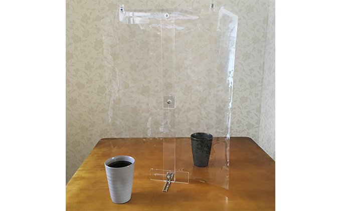 携帯パーテーション「仕切りっこ」