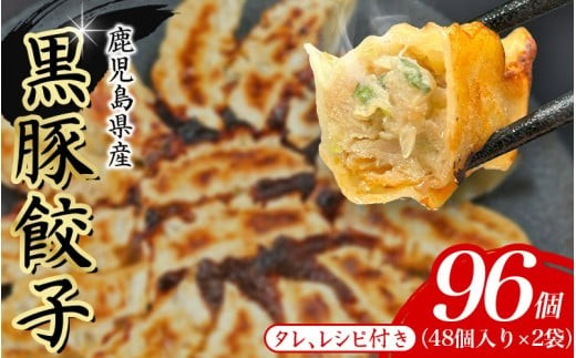 
黒豚　冷凍餃子　96個
