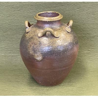 ふるさと納税 備前市 備前焼　四耳壺【B】