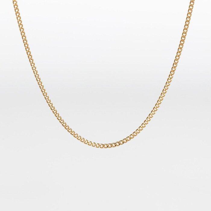 【ふるさと納税】【K10イエローゴールド チェーンネックレス】人気の喜平チェーン 華奢見えデザイン 上品な長さ40cm　SN1011-K10 / 金 ゴールド ジュエリー アクセサリー ギフト プレゼント レディース シンプル 定番