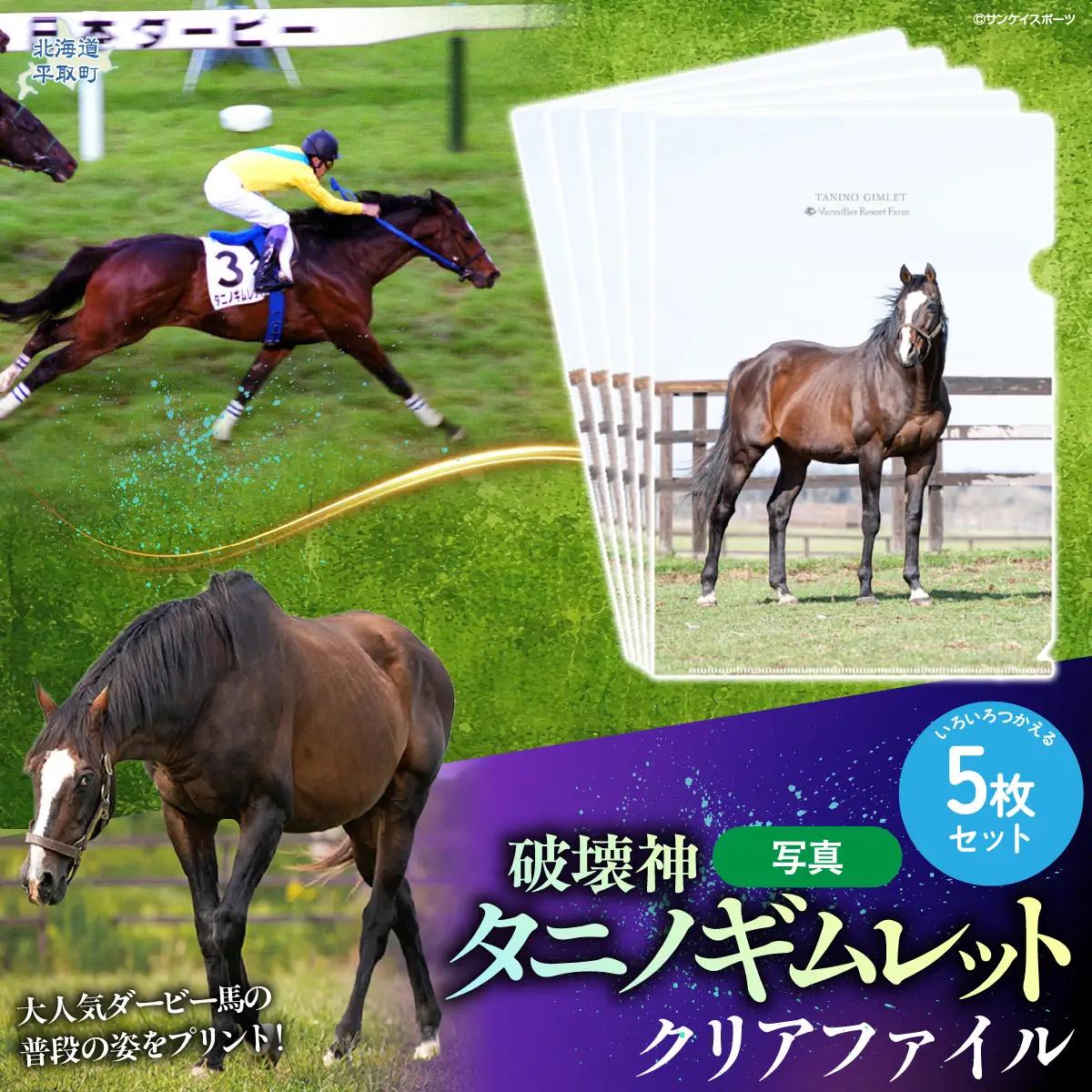 【破壊神タニノギムレット】クリアファイル5枚入り BRTV112