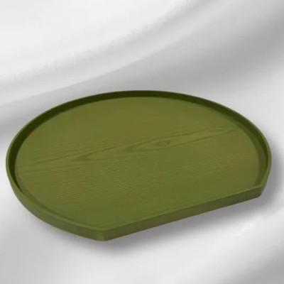 ふるさと納税 九度山町 半月トレイ　若草色 |  | 01