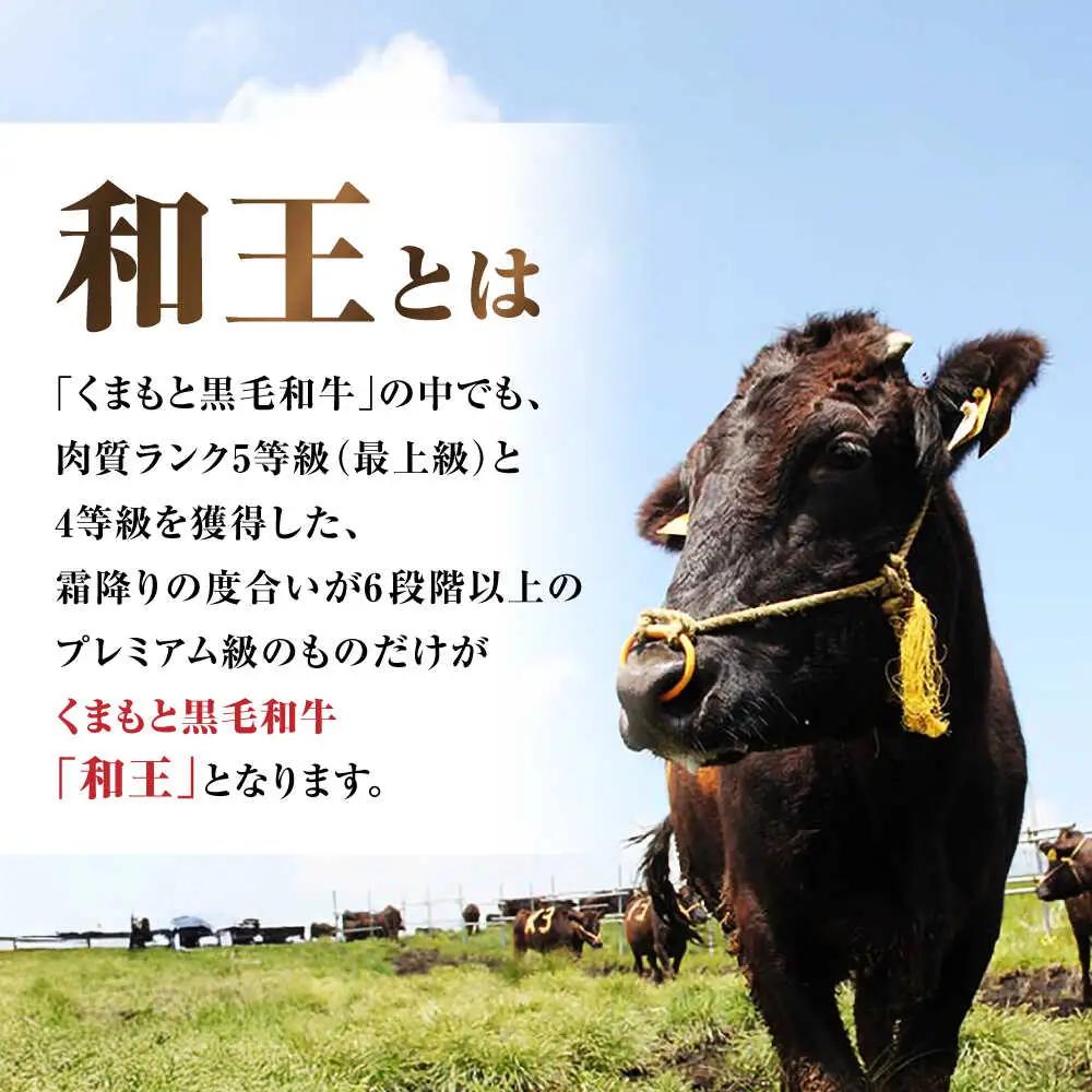 くまもと黒毛和牛 ｢和王｣ サーロインステーキ 約200g BHBQ012 ステーキ