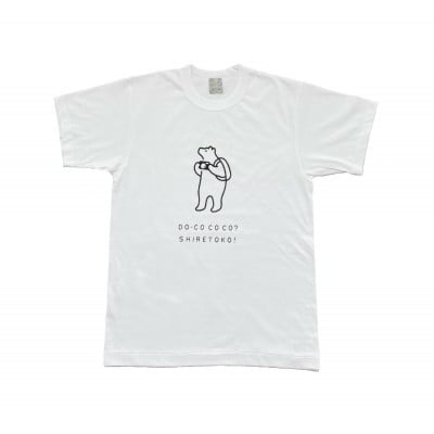 
「知床トコさん」×久米繊維　コットンTシャツ　カメラ柄　XLサイズ【1345850】
