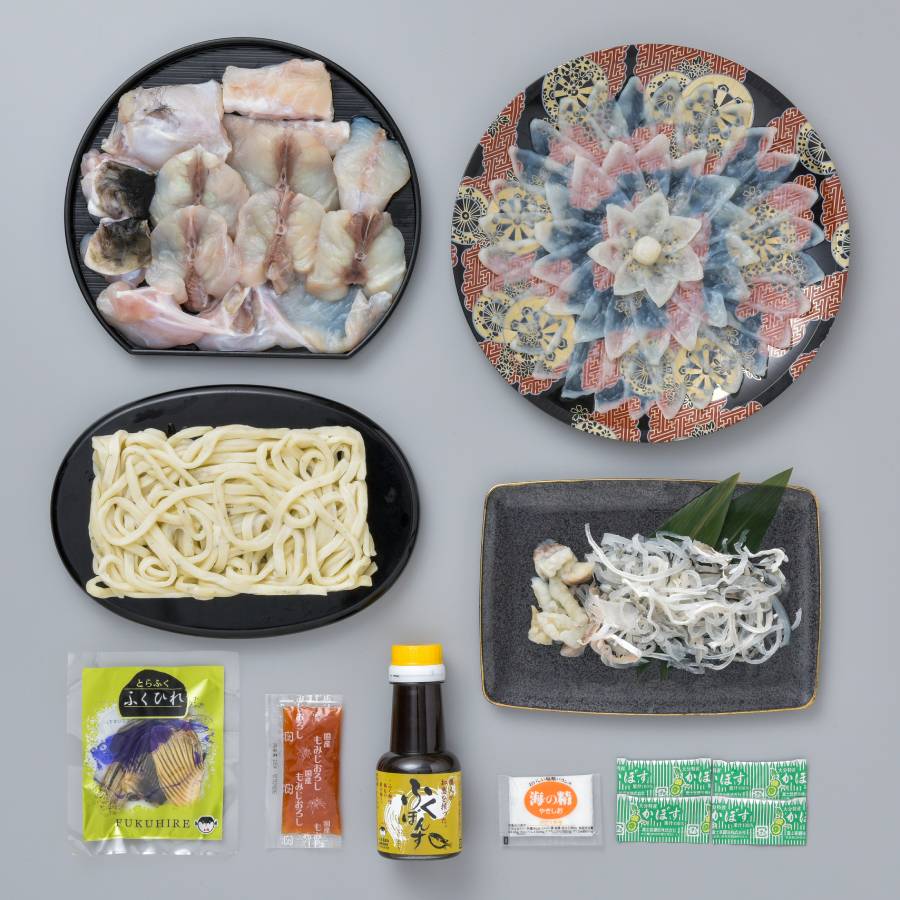 ＜ふく太郎本部＞天然ふく料理コース(3人前)　26天然3