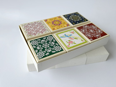 奈良こんふぇいと６個セット【天平柄】 stm001