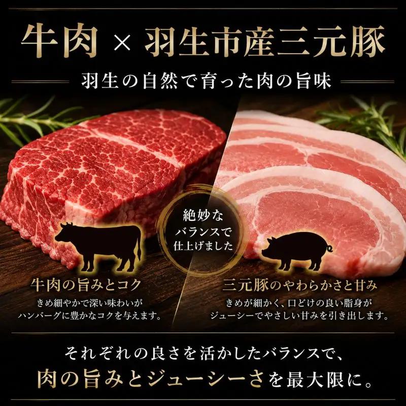 ハンバーグ 個包装 3.6kg 肉 冷凍 大判ハンバーグ