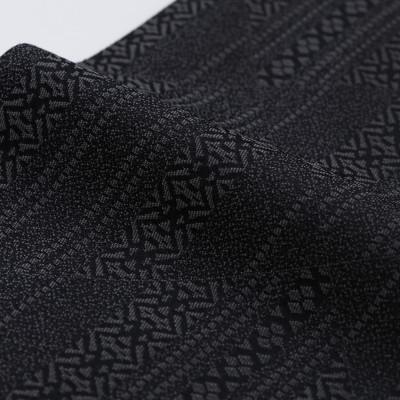 ふるさと納税 那珂川市 博多織 プレタ小袋帯(半幅帯) 献上柄 黒×赤 |  | 02