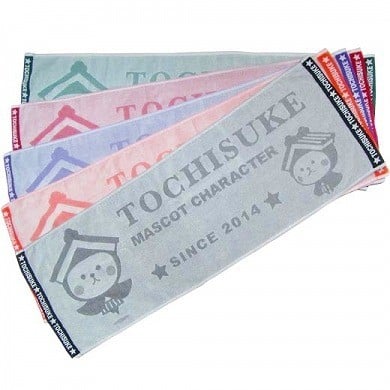 
とち介　織スポーツタオル／赤
