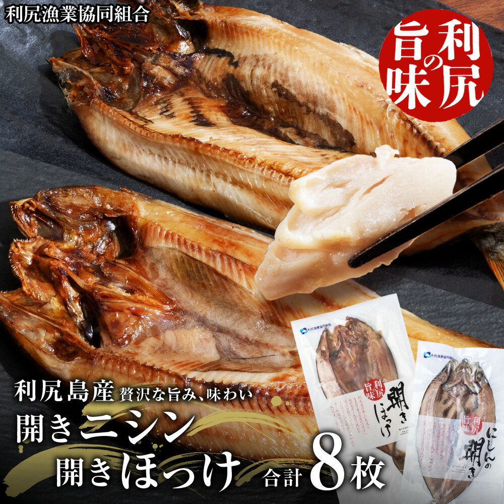 【ふるさと納税】 開きニシン＆開きほっけセット＜利尻漁業協同組合＞北海道ふるさと納税 利尻富士町 ふるさと納税 北海道