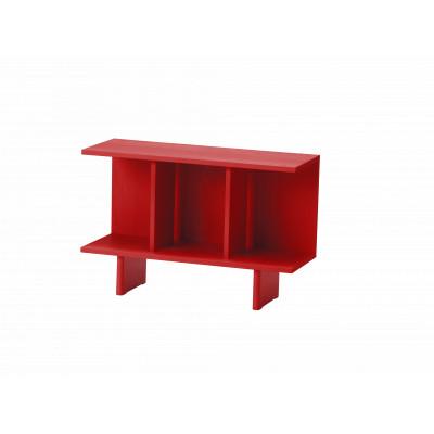 ふるさと納税 旭川市 旭川家具　cosine　コサイン　サイドシェルフ　レッド_05974