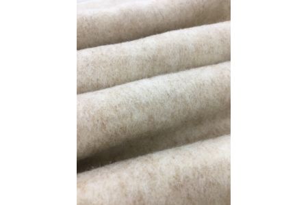 ウール コットン ハーモニー 毛布 ひざ掛け ベージュ系 [0163]