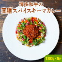 【ふるさと納税】博多和牛の薬膳スパイスキーマカレー