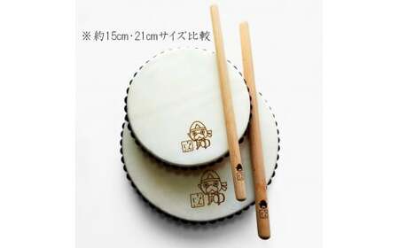なんじぃパーランクー大（手持ち太鼓）直径２１ｃｍ