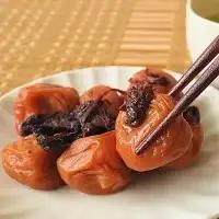 天然　しそ漬梅 塩分8% 500g/田辺市 紀州南高梅 南高梅 梅干し 梅干 梅 うめ 肉厚 しそ漬梅 しそ 紫蘇 【ktk007】
