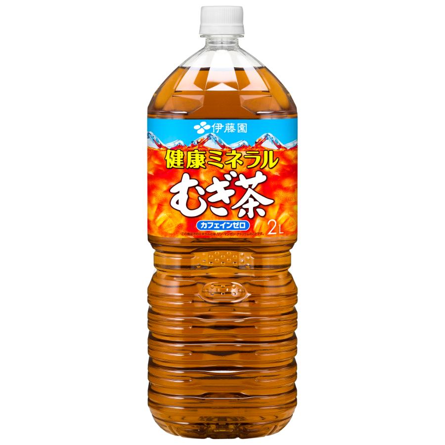 ＜伊藤園＞健康ミネラルむぎ茶 PET2L×6本
