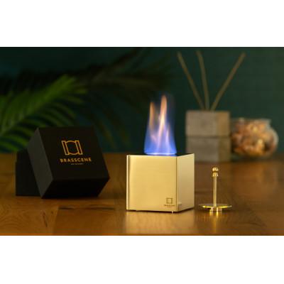 ふるさと納税 湖西市 BRASSCENE　バイオエタノールランプ ‐ piccolo -