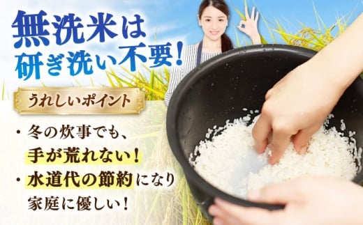 洗米と無洗米の食べ比べ！ さがびより 無洗米 3kg + 洗米 3kg 計6kg 吉野ヶ里町/大塚米穀店 [FCW044]