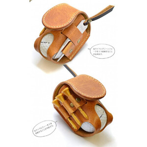 ゴルフボールホルダー【レッド】