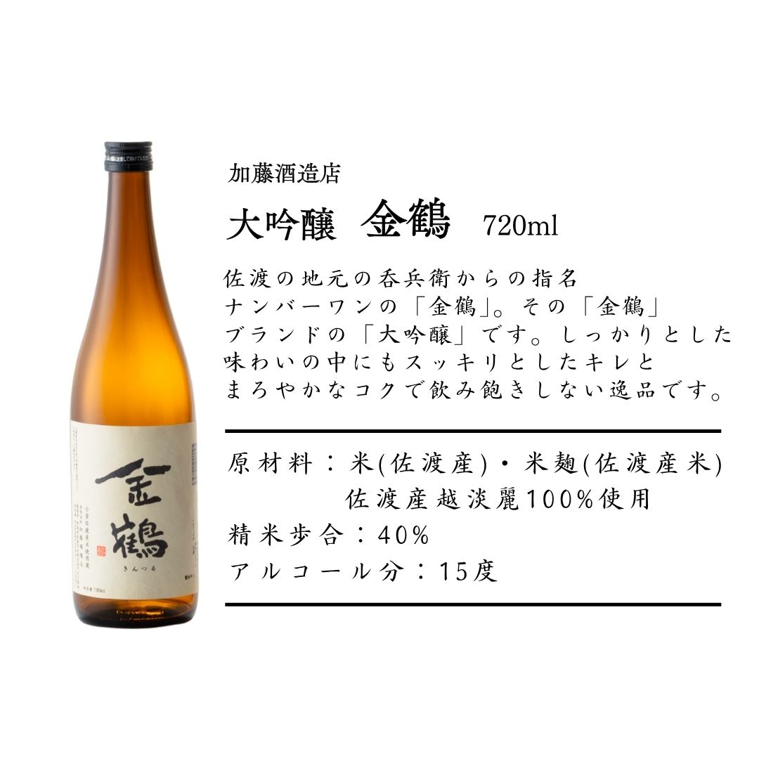 佐渡地元で口コミで人気の地酒（720ml×3本セット）195955-0002
