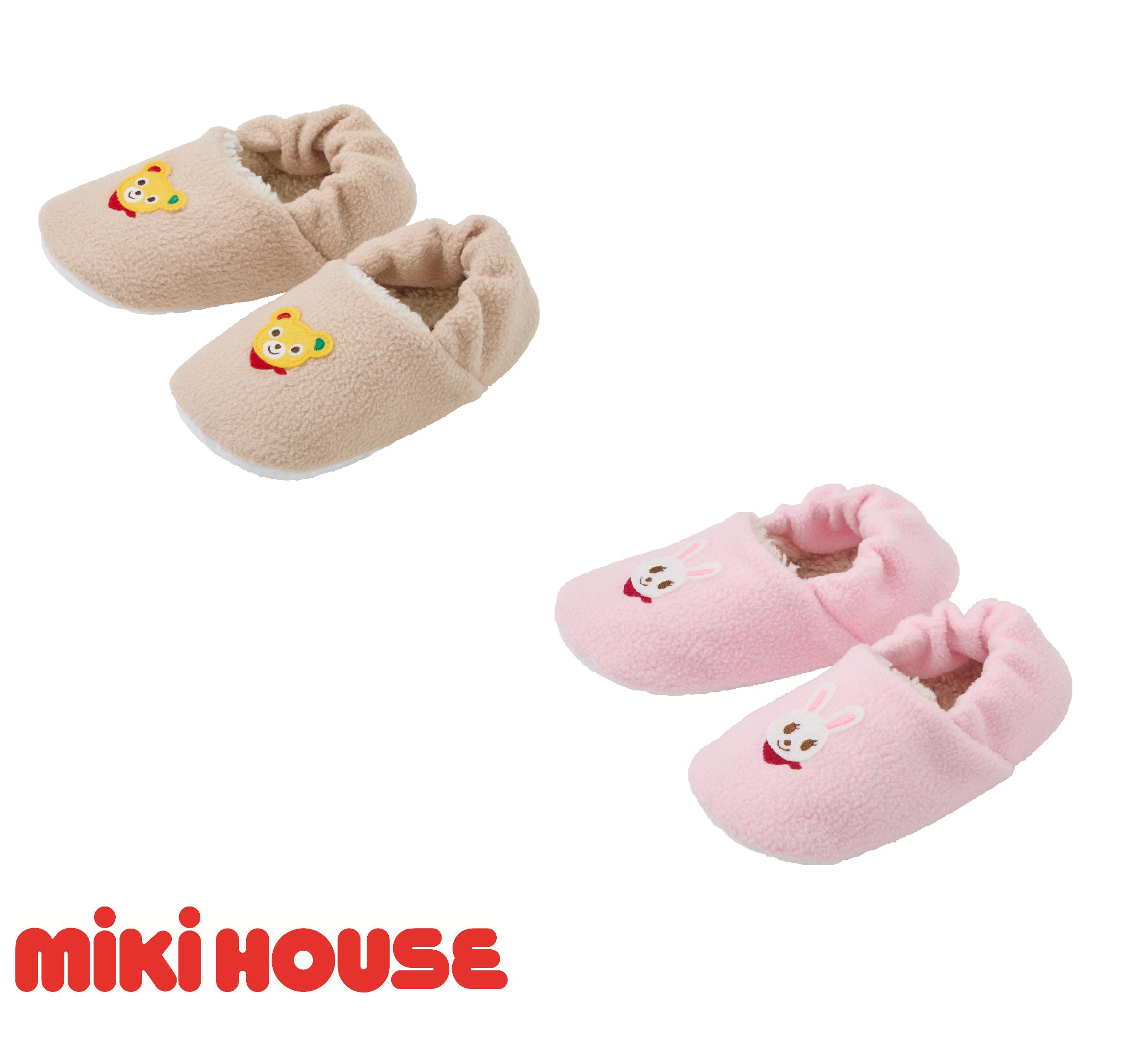 
                  C227　ミキハウス ルームシューズ(ピンク・ベージュ)S・Mサイズ【mikihouse ルームシューズ 男の子 女の子 こども キッズ Sサイズ Mサイズ 靴 ファッション 大阪府 八尾】
                