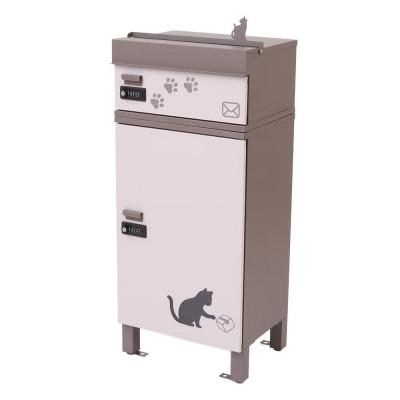 ふるさと納税 小野市 宅配ボックス付ポスト miauler(ミオレ)【ベージュブラウン】