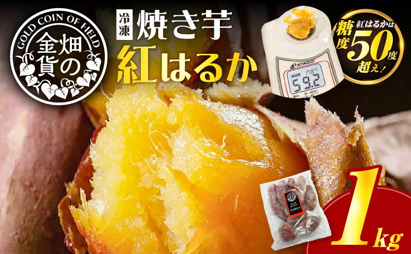 畑の金貨 焼き芋紅はるか 1kg　K181-002_01