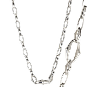 ネックレス プラチナ レディース チェーンのみ 50cm チェーン 太め 幅広 pt850 金属アレルギー 対応 地金 チェーンだけ アズキチェーン 甲丸長小豆 ジュエリー シンプル 人気 普段 使い