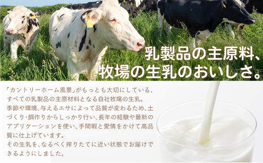 のむヨーグルト500g 風景の牛乳500ml 各4本 SKB111