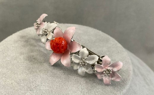 さんごの吉良：珊瑚の髪飾り1