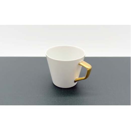 有田焼 輝くシリーズ スタイリッシュ！ 3点セット ゴールド【上福窯】食器 器 うつわ 酒器 フリーカップ マグカップ ぐい呑み 和モダン 3点 セット 60000円 A60-118_イメージ3