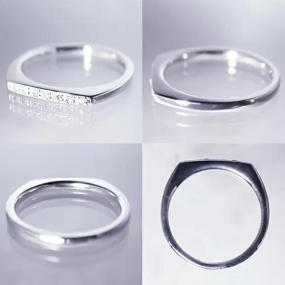 指輪 天然 ダイヤモンド 0.05ct ミニマル SIクラス【pt950】L_titia レティシア r-131（KRP）G58-1410