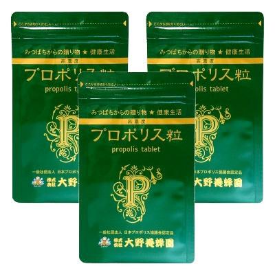 ふるさと納税 那須塩原市 高濃度プロポリス粒　3カ月分　(100粒×3袋)