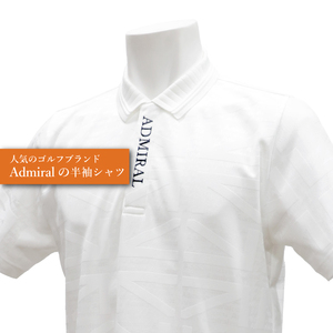 ゴルフウェア アドミラル 半袖　Mサイズ 　ホワイト　