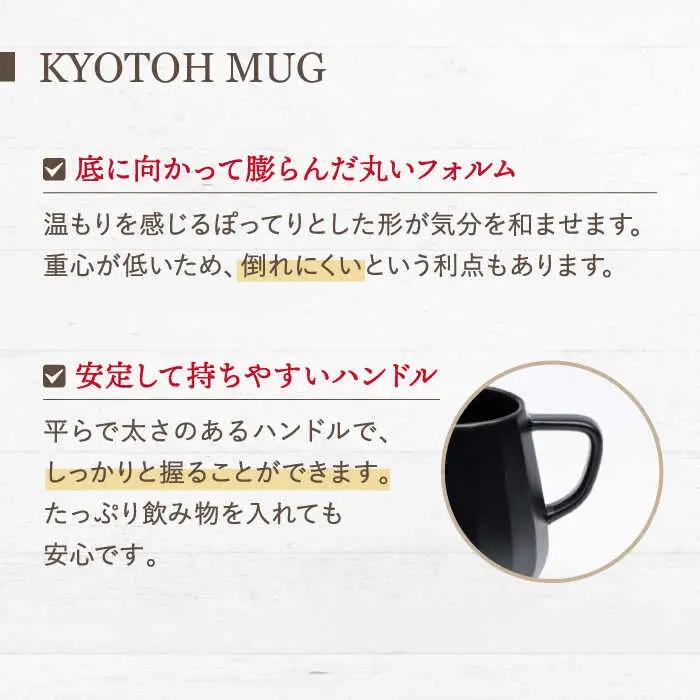 【美濃焼】 コーヒーサーバー × マグ セット〈ブラック〉KYOTOH POT × MUG【京陶窯業】食器 コーヒーカップ ポット シンプル おしゃれ  [TCO017]